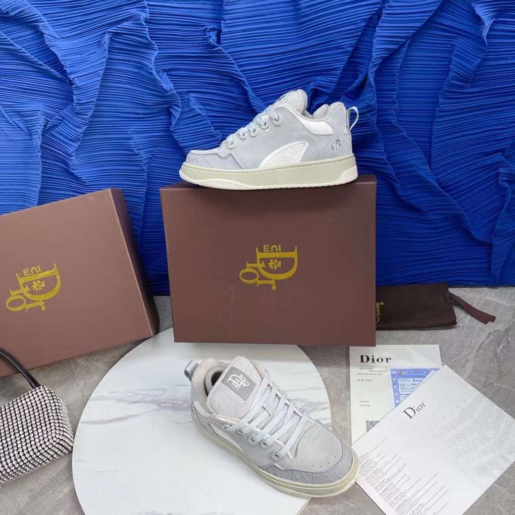 Men Women C*hristian D*ior x E*RL Sneakers Maikesneakers