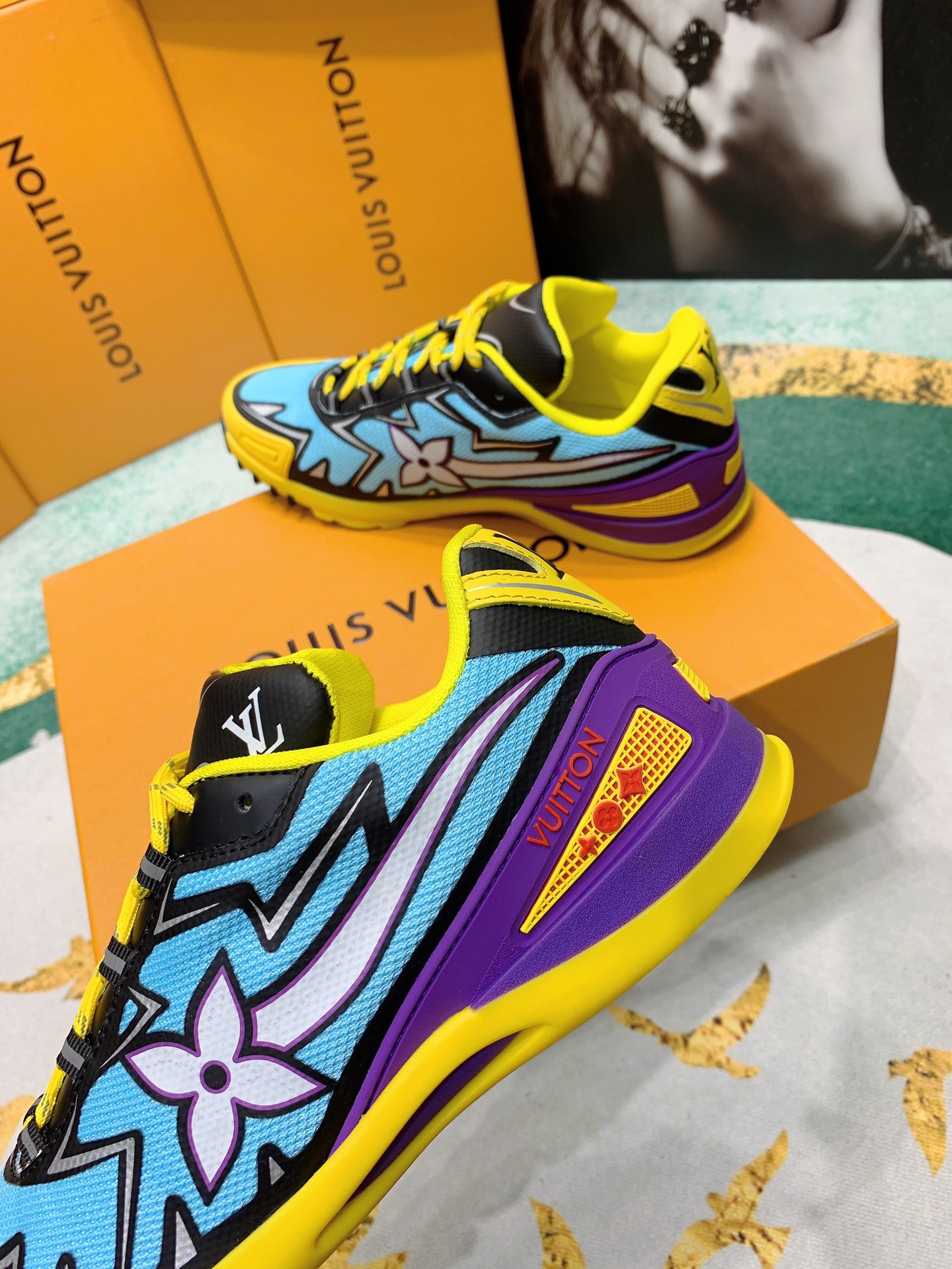 Men Women L*ouis V*uitton Top Sneaker Maikesneakers