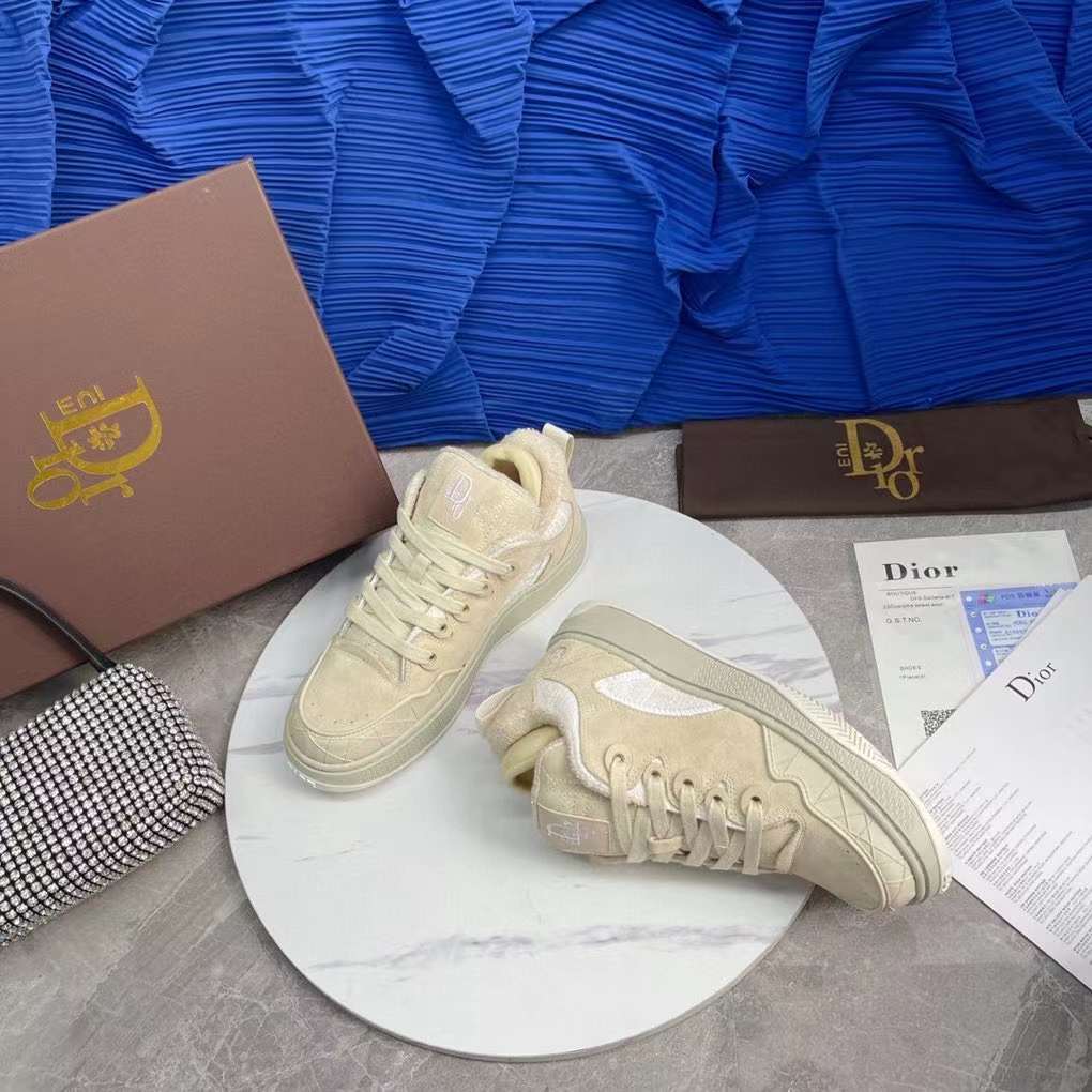 Men Women C*hristian D*ior x E*RL Sneakers Maikesneakers