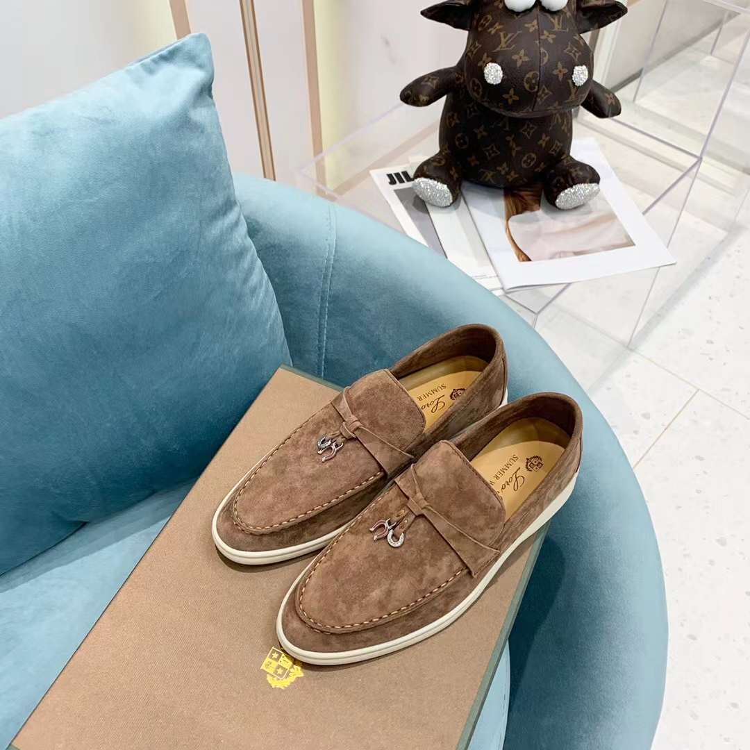 Men Women L*oro P*iana Top Loafer （）