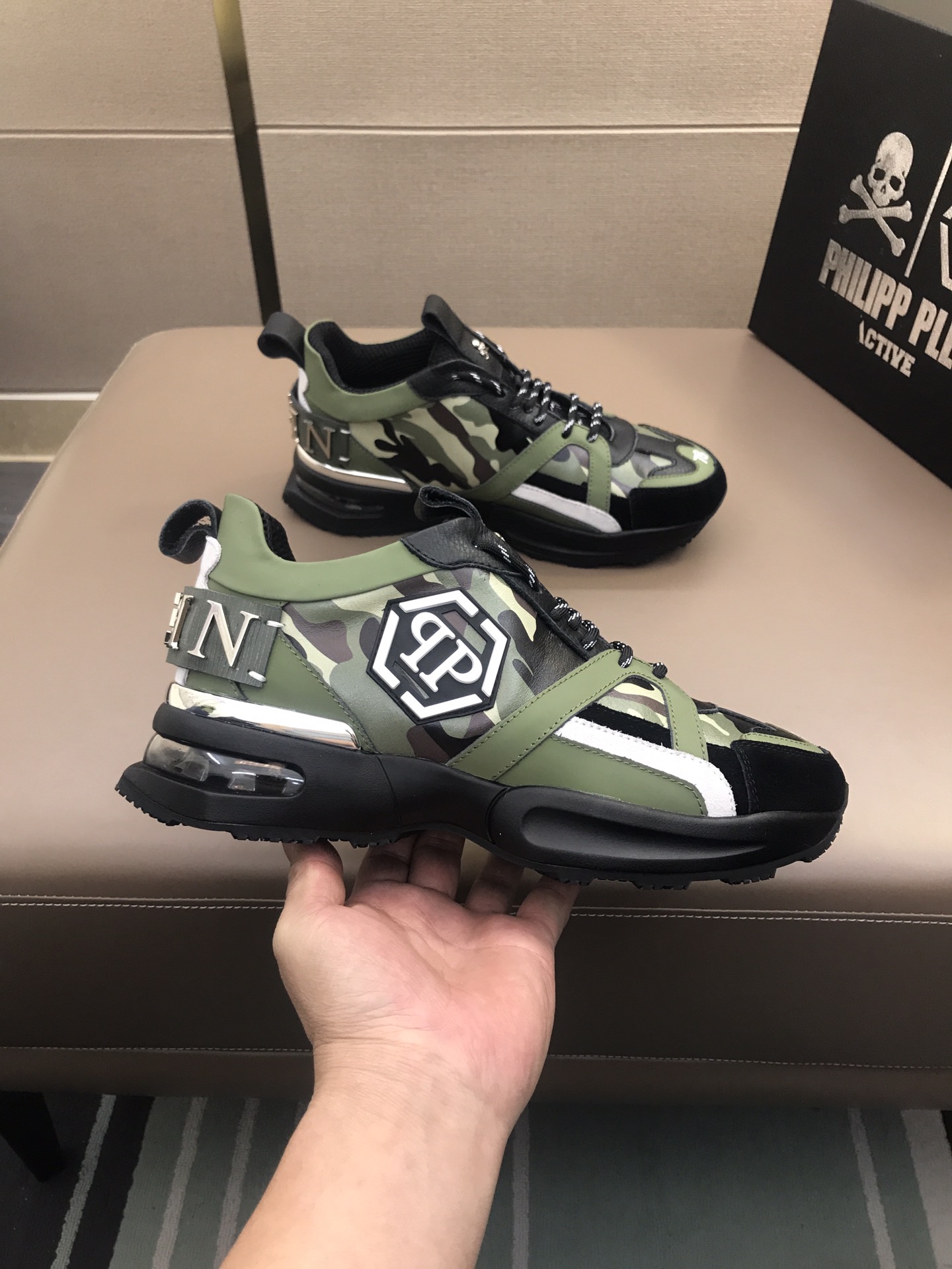 Men P*hilipp P*lein Top Sneaker ()