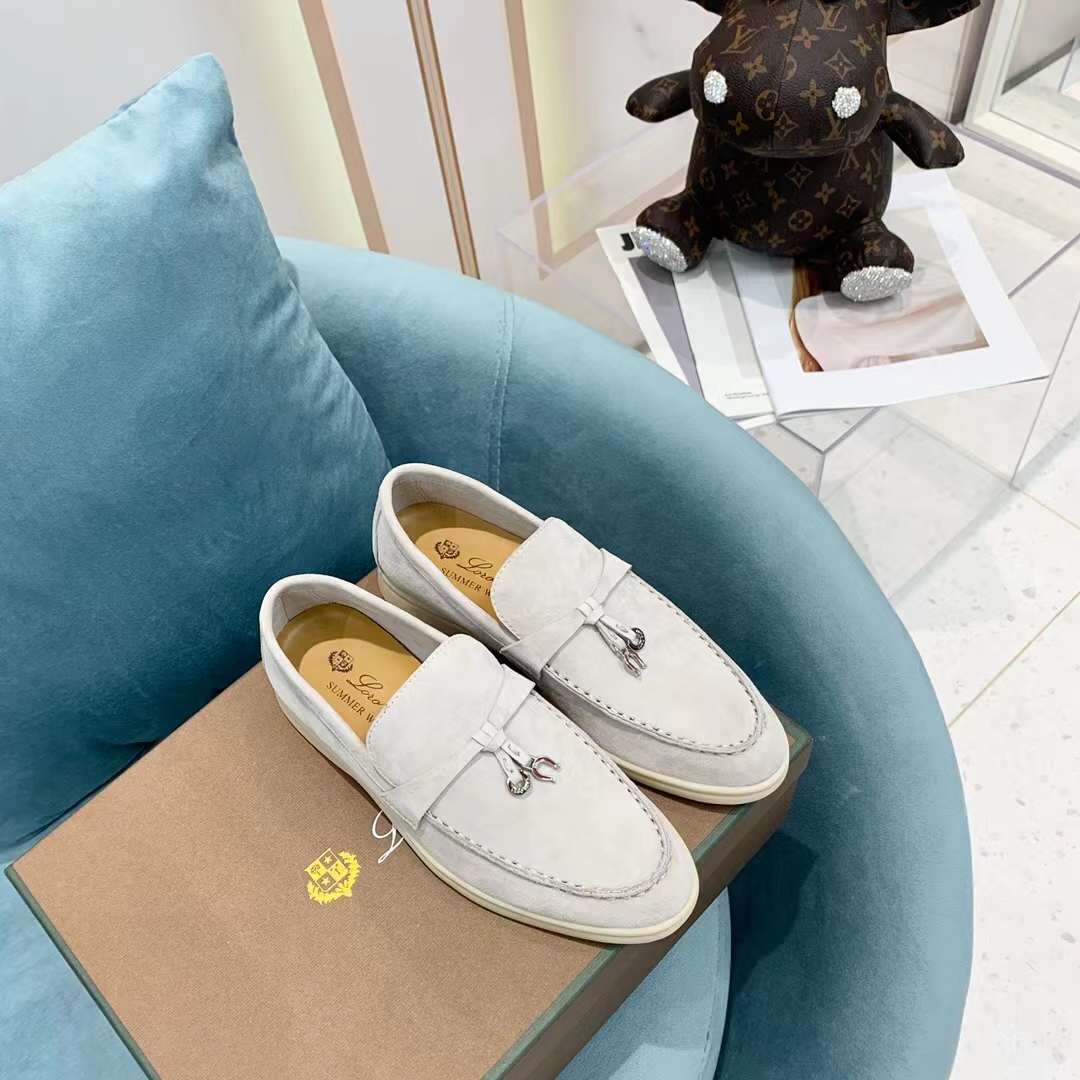 Men Women L*oro P*iana Top Loafer （）