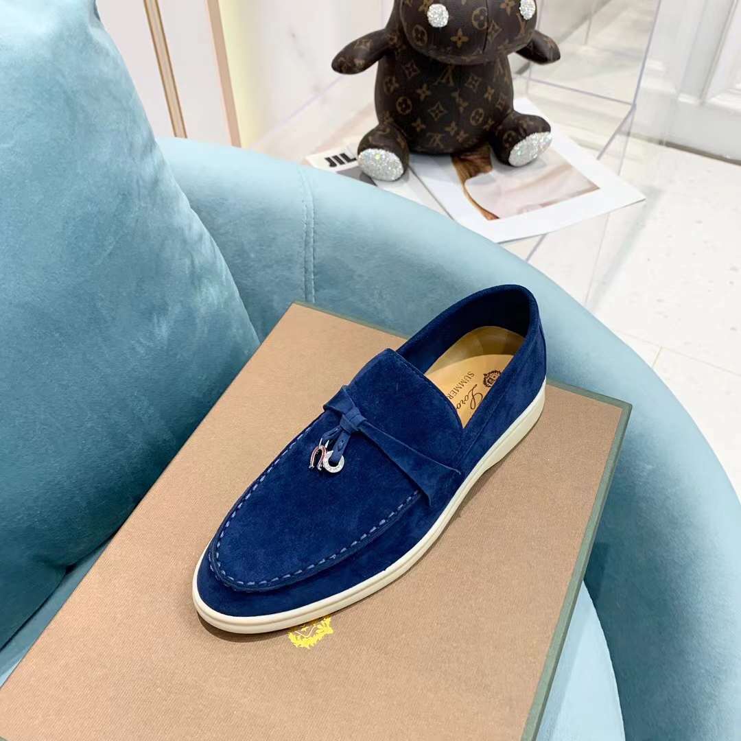 Men Women L*oro P*iana Top Loafer （）