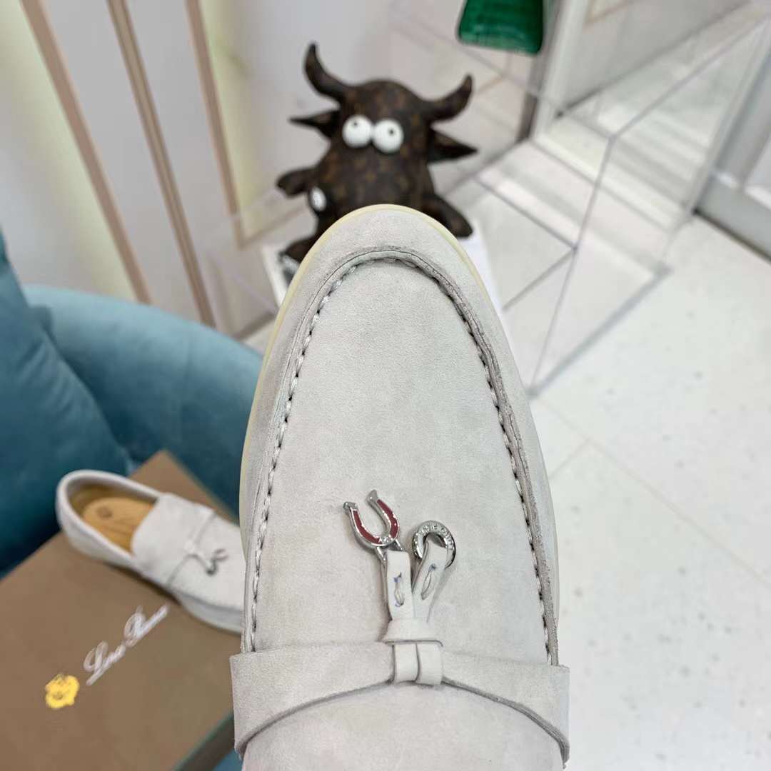 Men Women L*oro P*iana Top Loafer （）