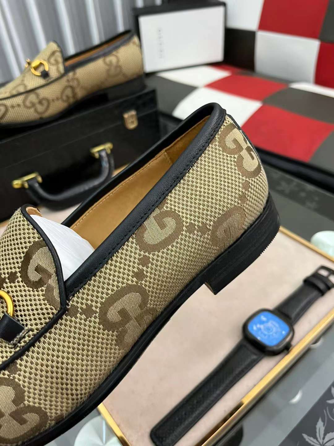 Men G*ucci Top Sneaker