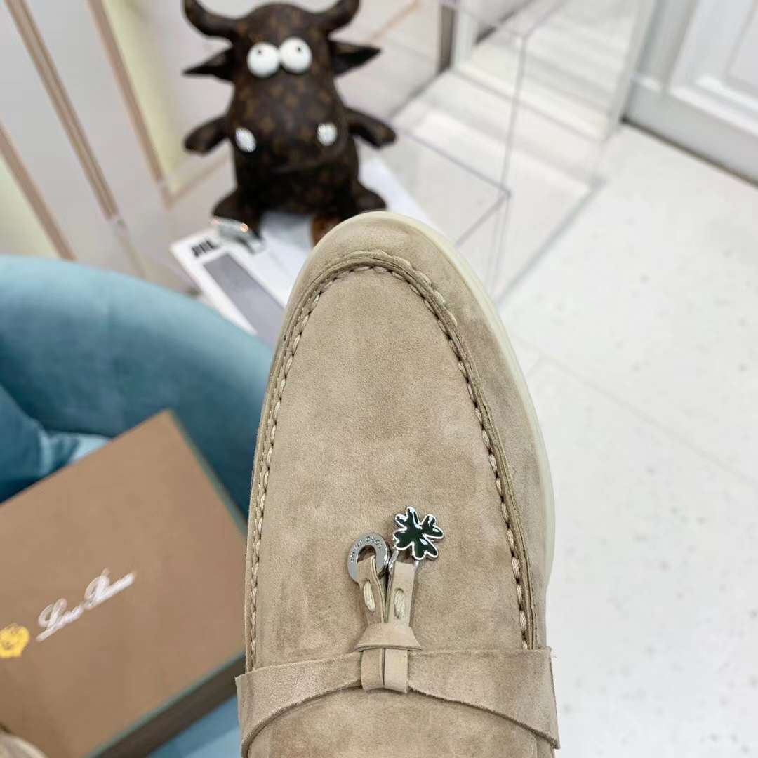 Men Women L*oro P*iana Top Loafer （）