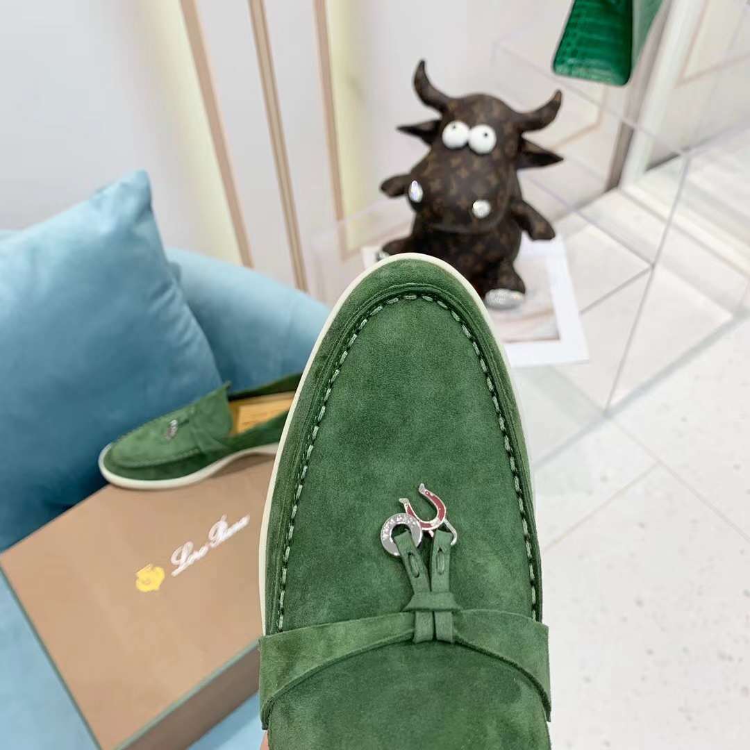 Men Women L*oro P*iana Top Loafer （）