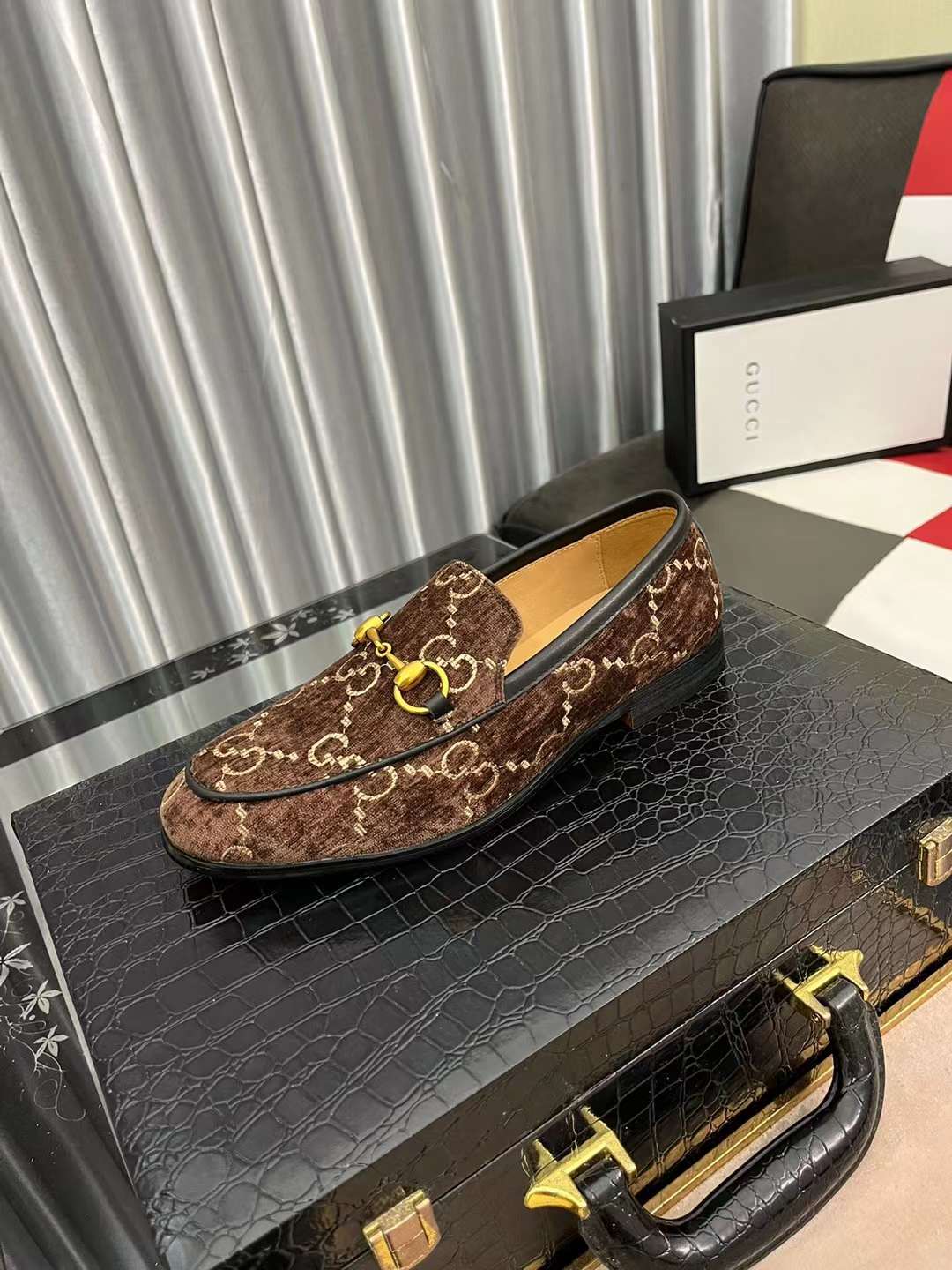 Men G*ucci Top Sneaker