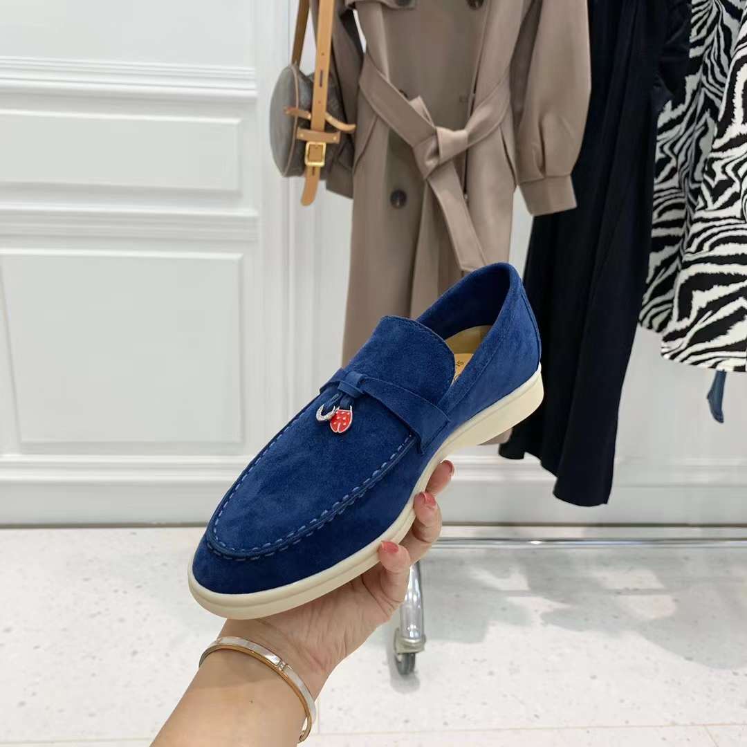 Men Women L*oro P*iana Top Loafer （）