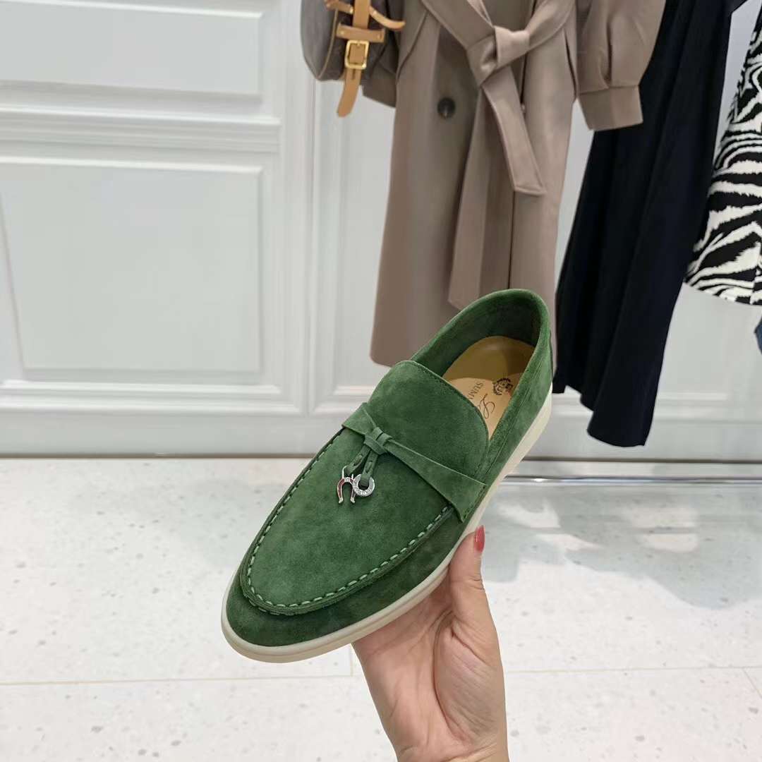 Men Women L*oro P*iana Top Loafer （）