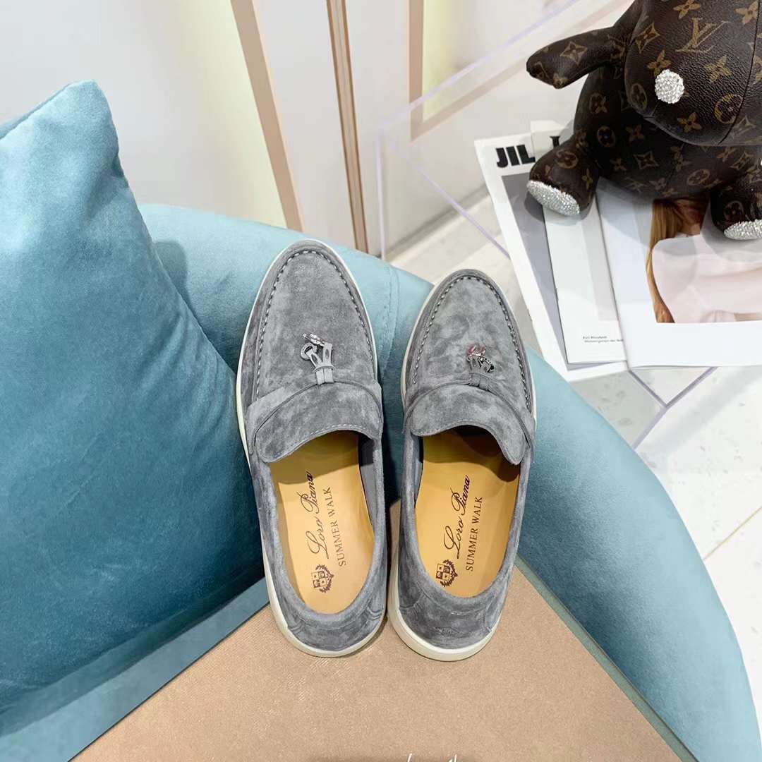 Men Women L*oro P*iana Top Loafer （）