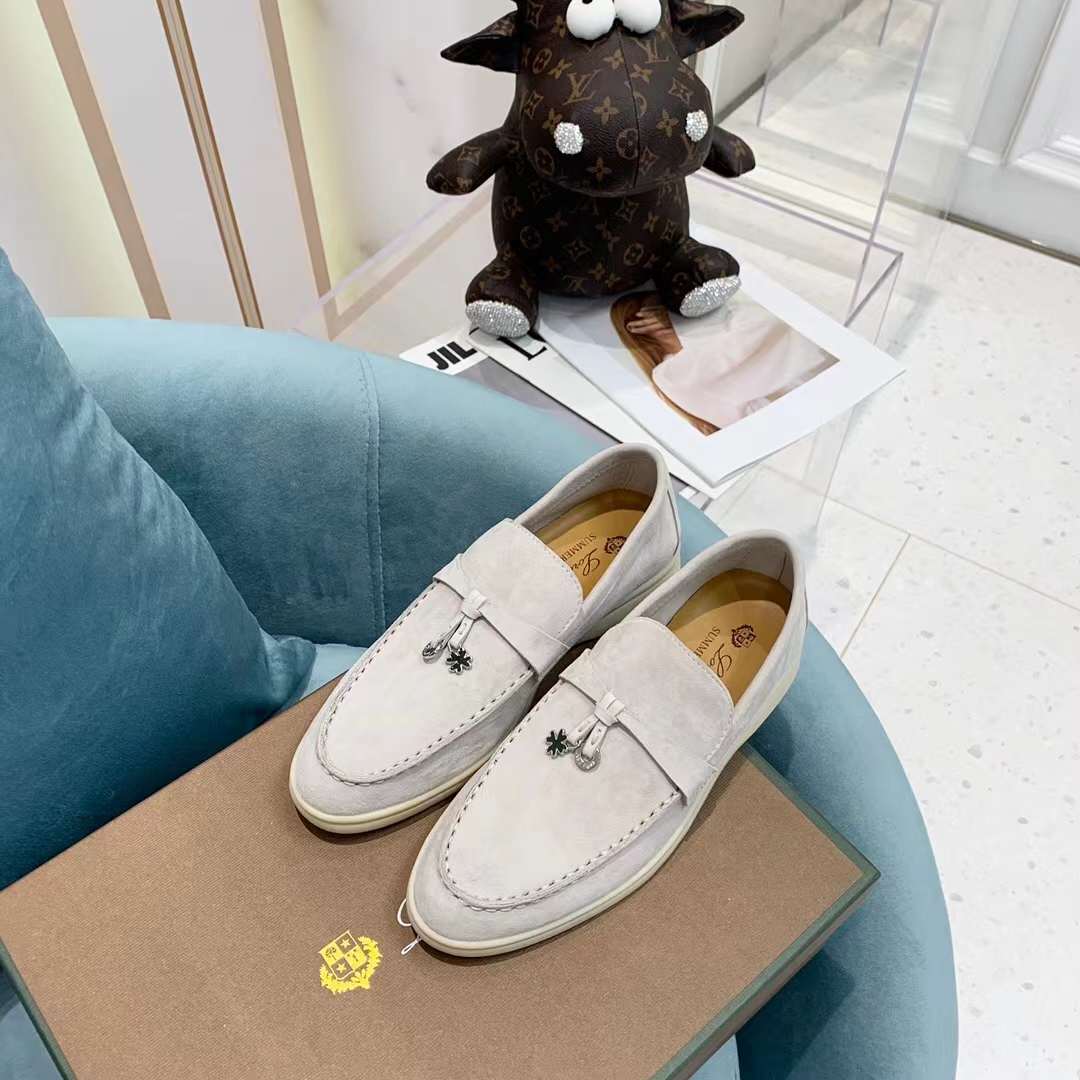 Men Women L*oro P*iana Top Loafer ()