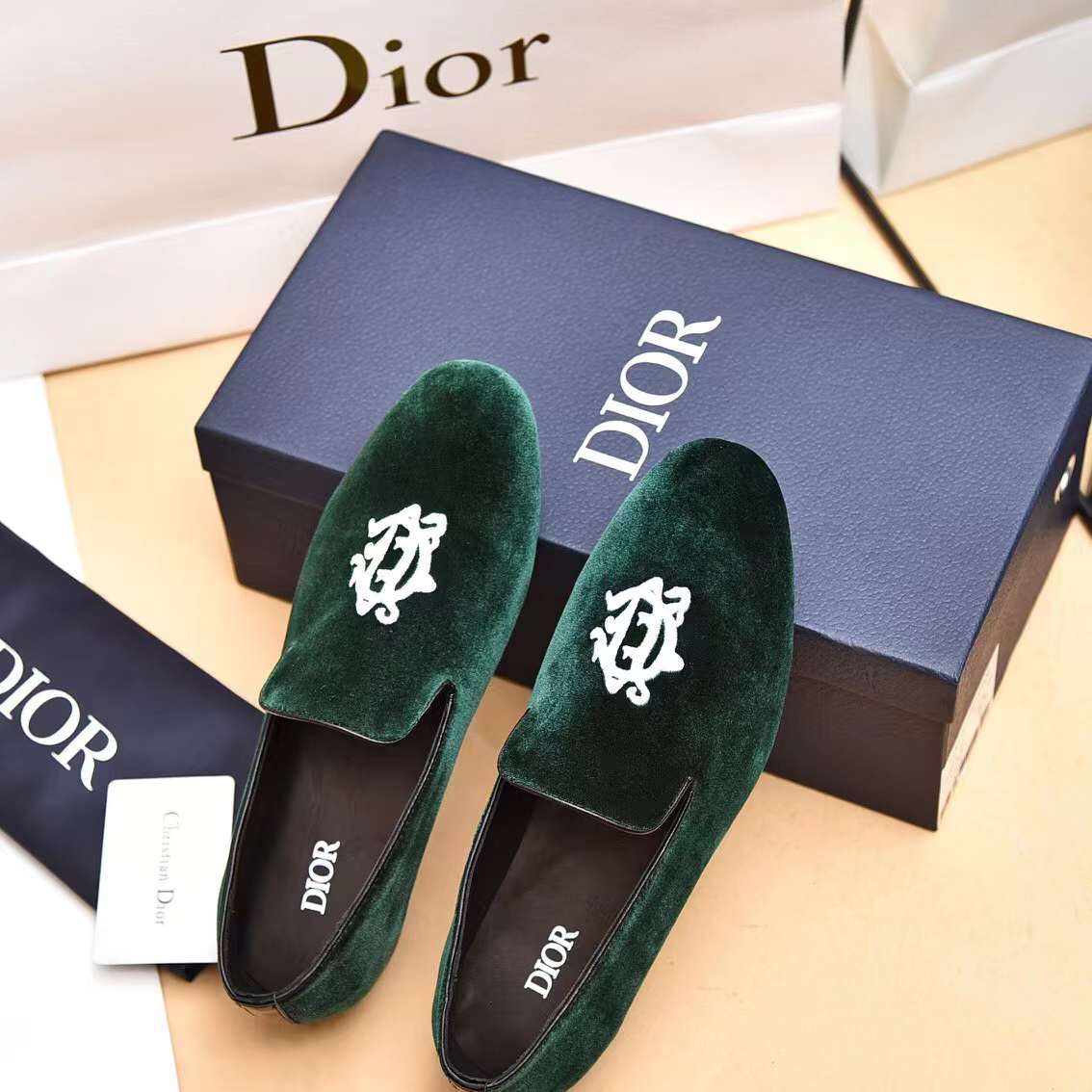 Men D*ior Top Sneaker（）