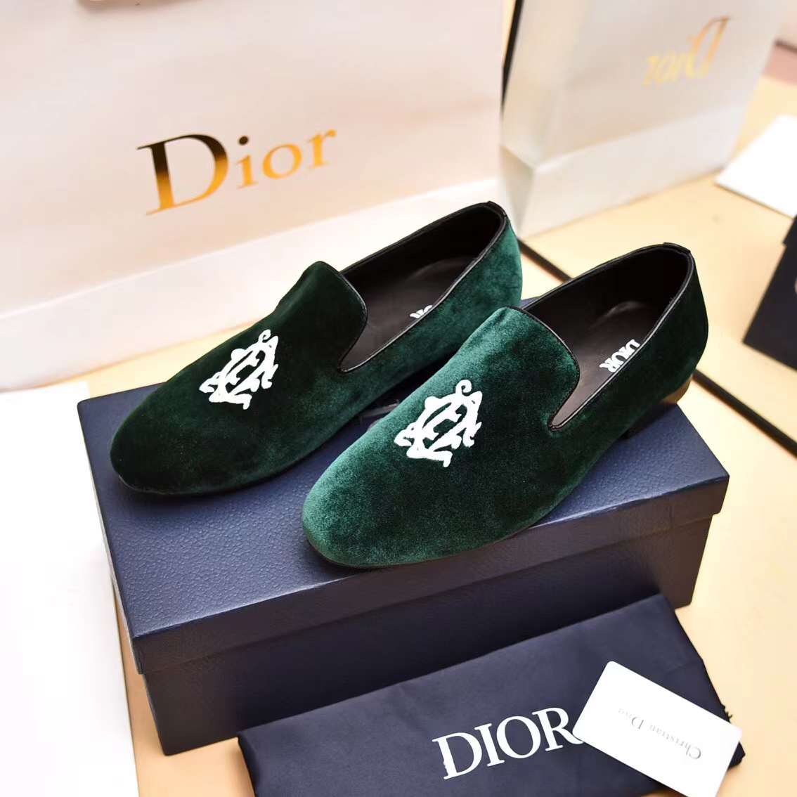 Men D*ior Top Sneaker（）