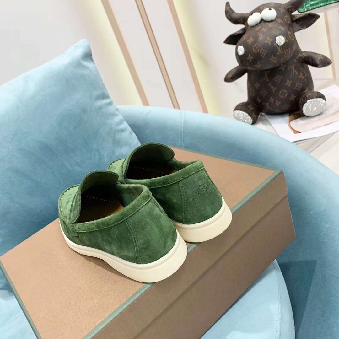 Men Women L*oro P*iana Top Loafer （）