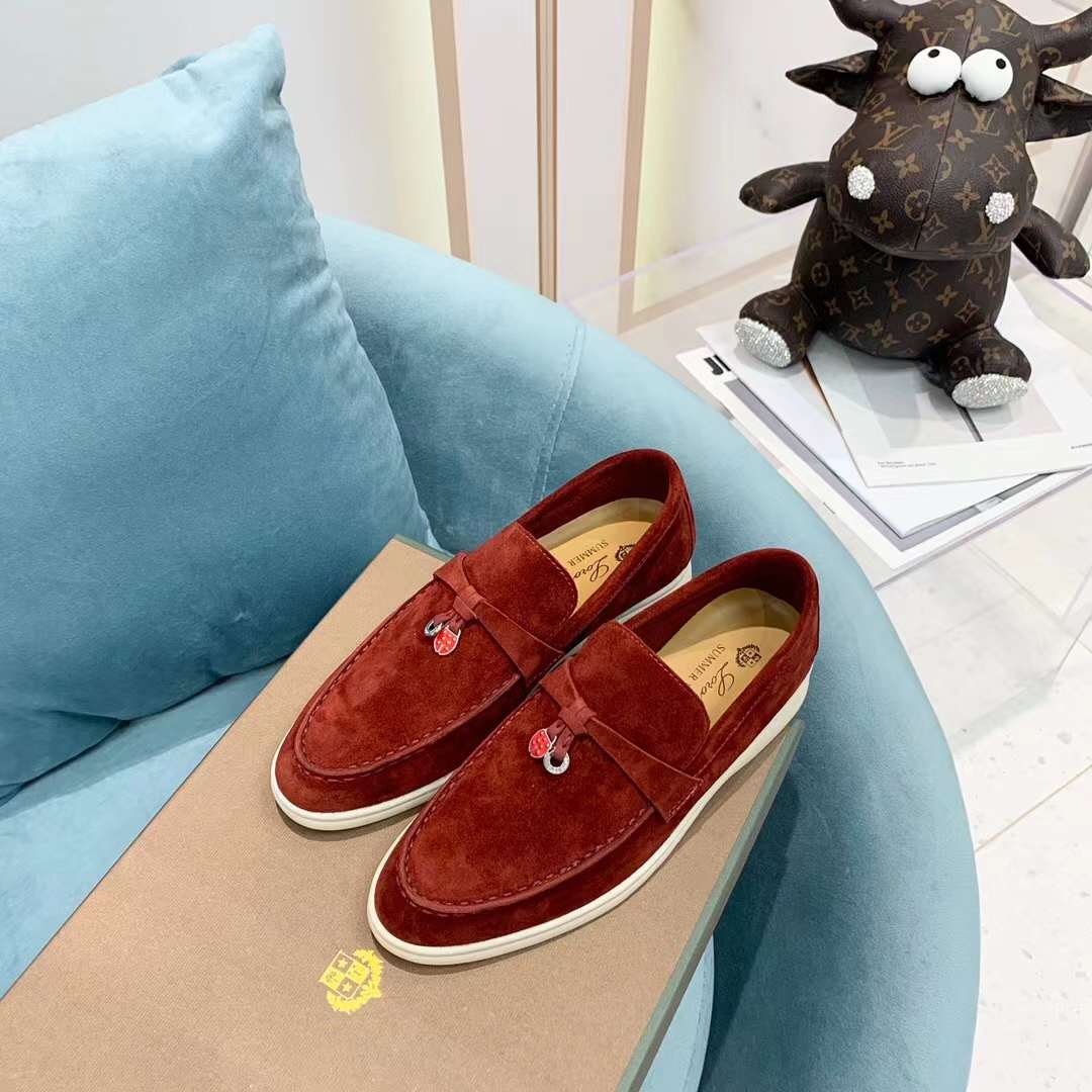 Men Women L*oro P*iana Top Loafer （）