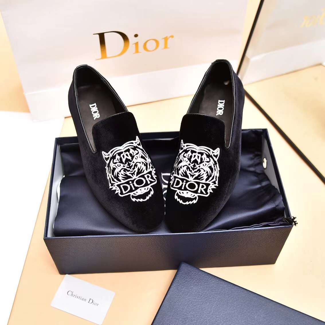 Men D*ior Top Sneaker（）