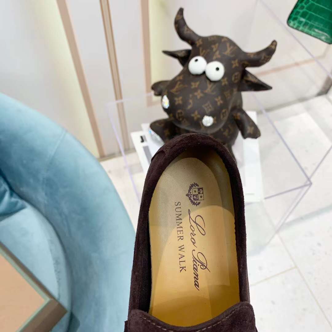 Men Women L*oro P*iana Top Loafer （）