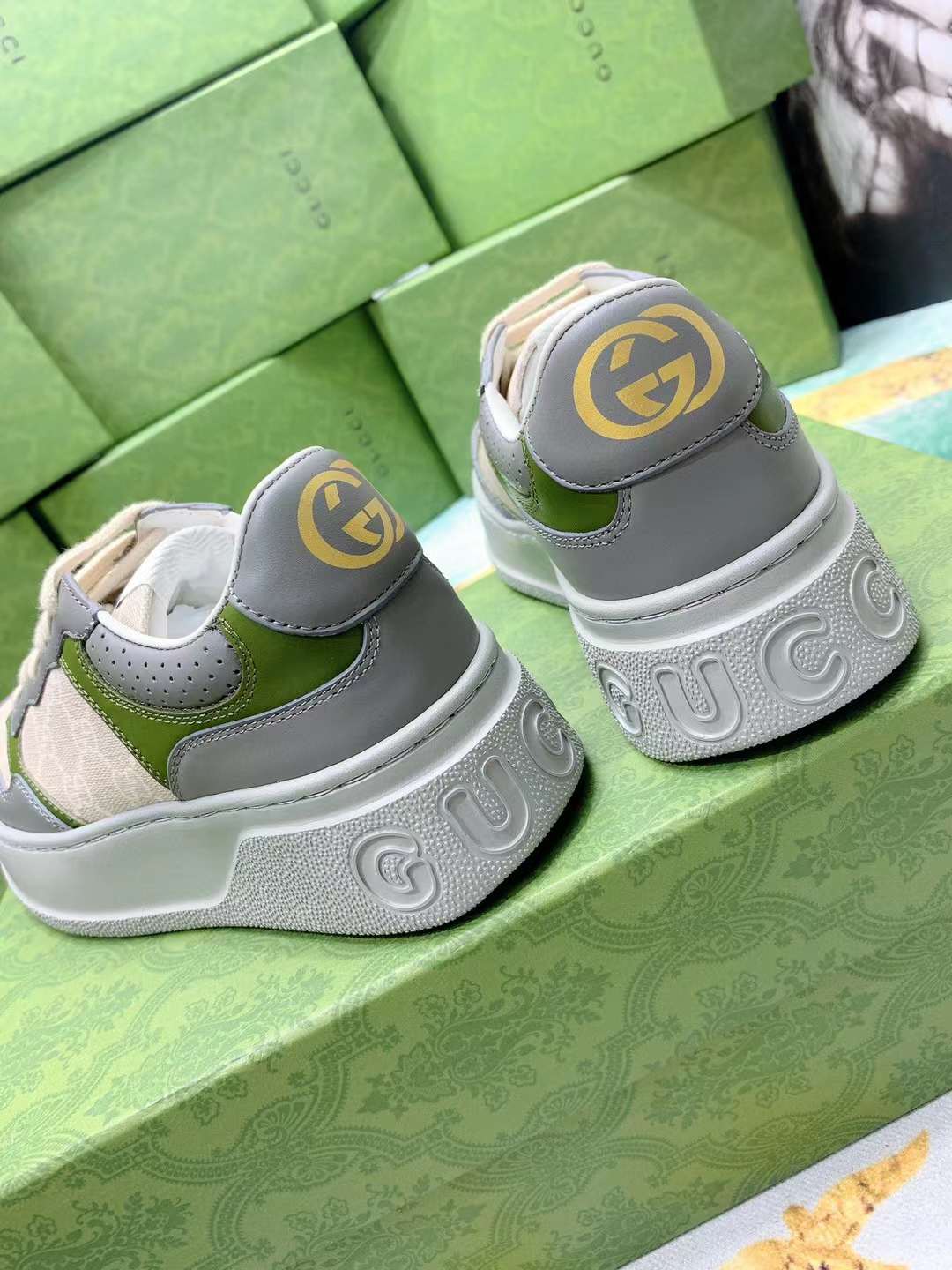 Men Women G*ucci Top Sneaker