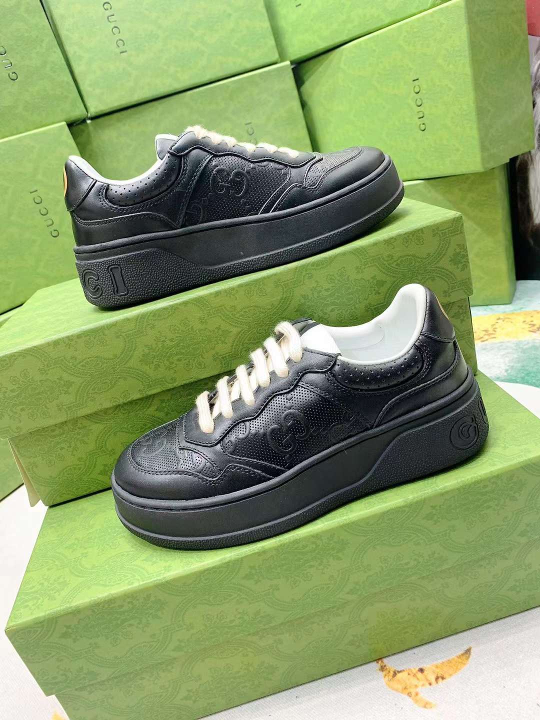 Men Women G*ucci Top Sneaker