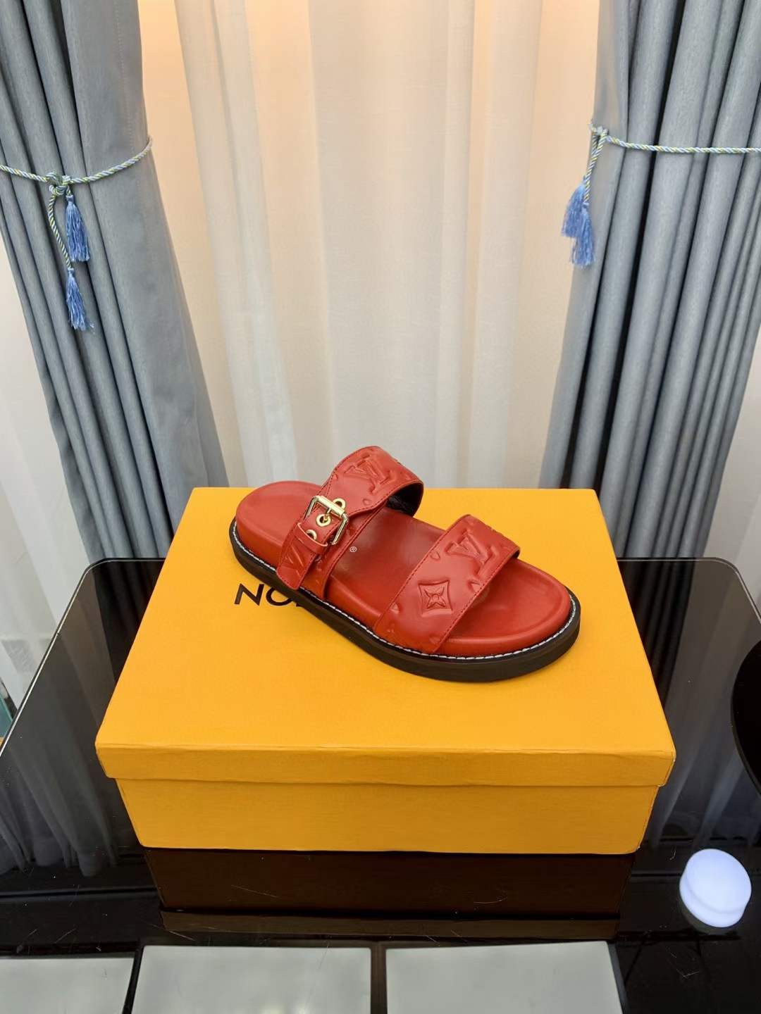 Women Men L*ouis V*uitton Top Slippers