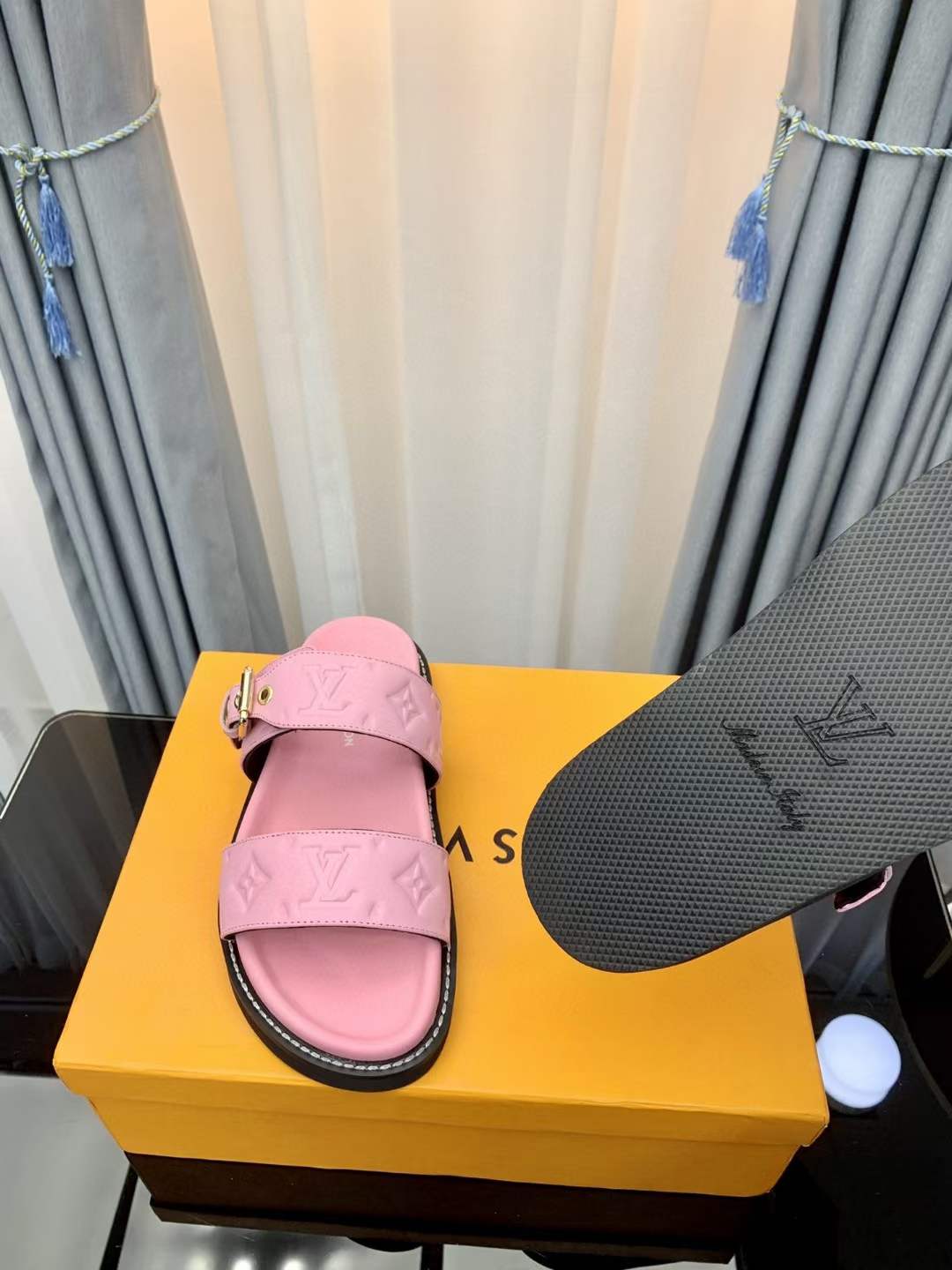 Women Men L*ouis V*uitton Top Slippers