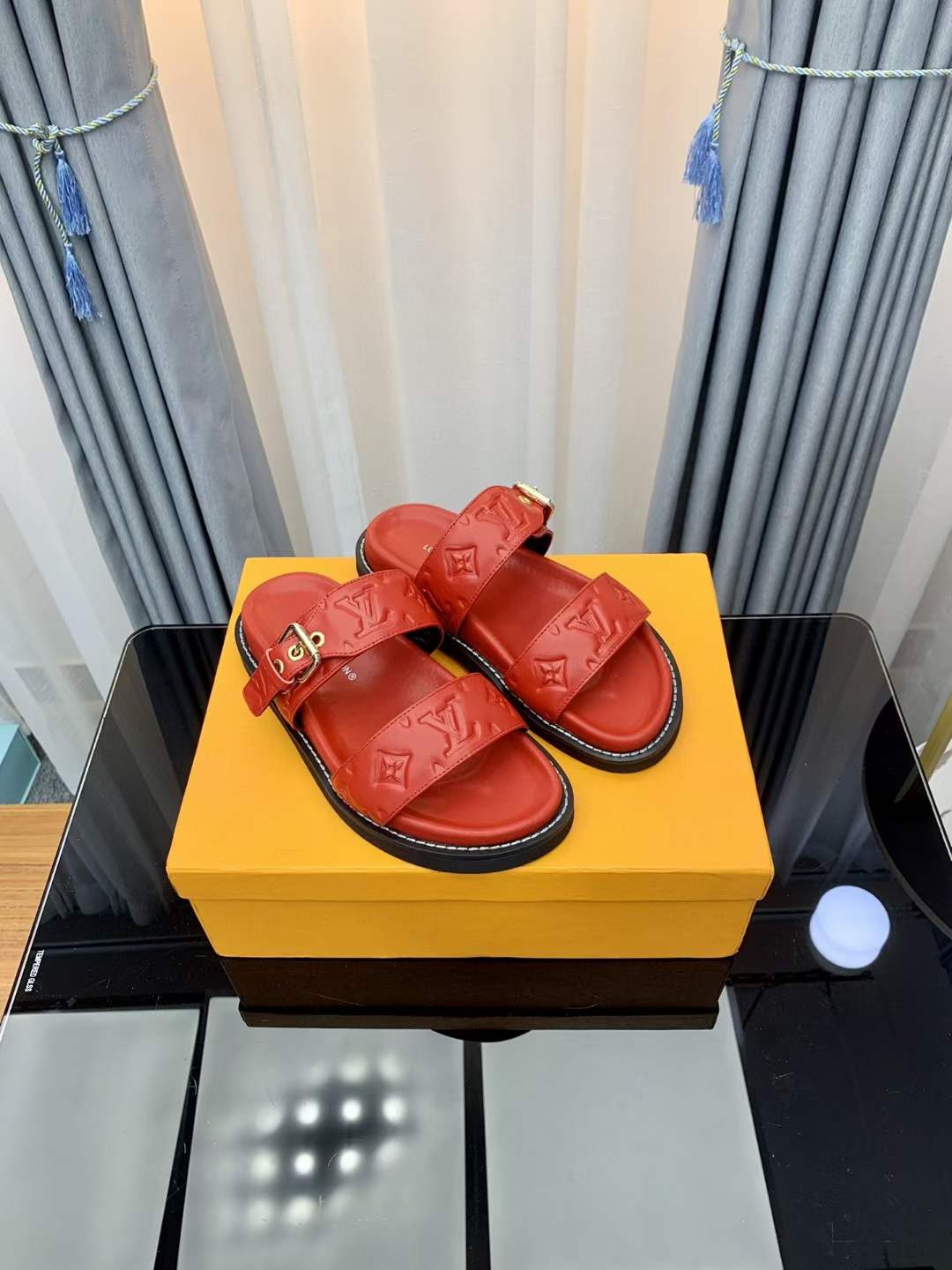 Women Men L*ouis V*uitton Top Slippers