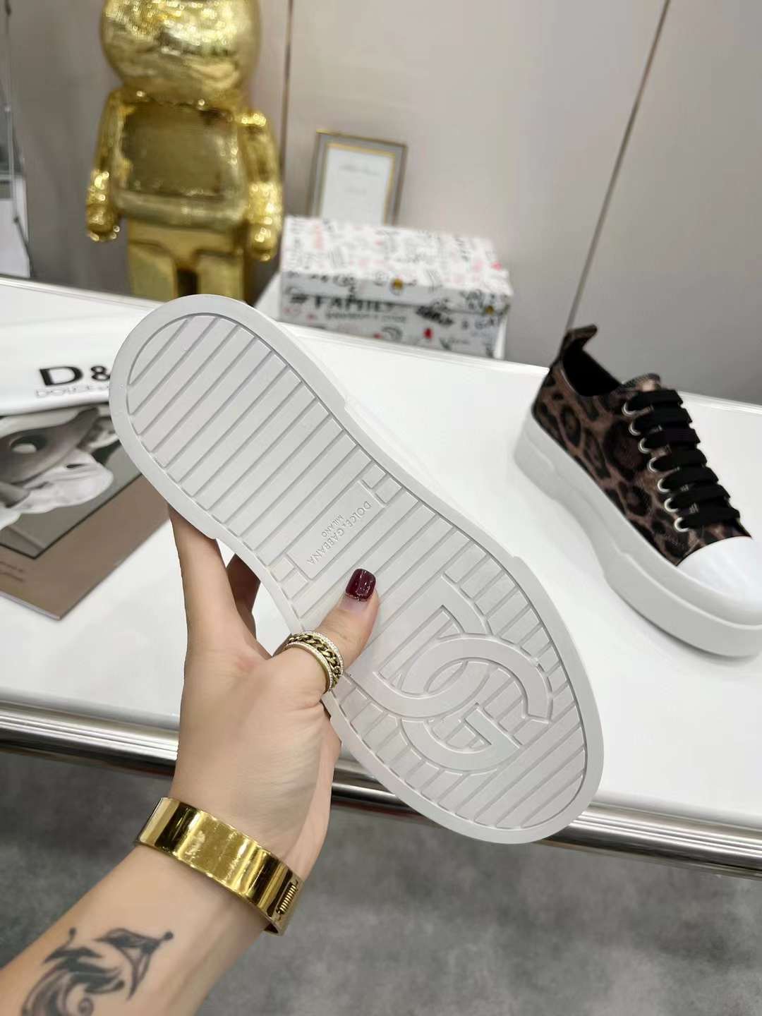 Men Women D*G Top Sneakers