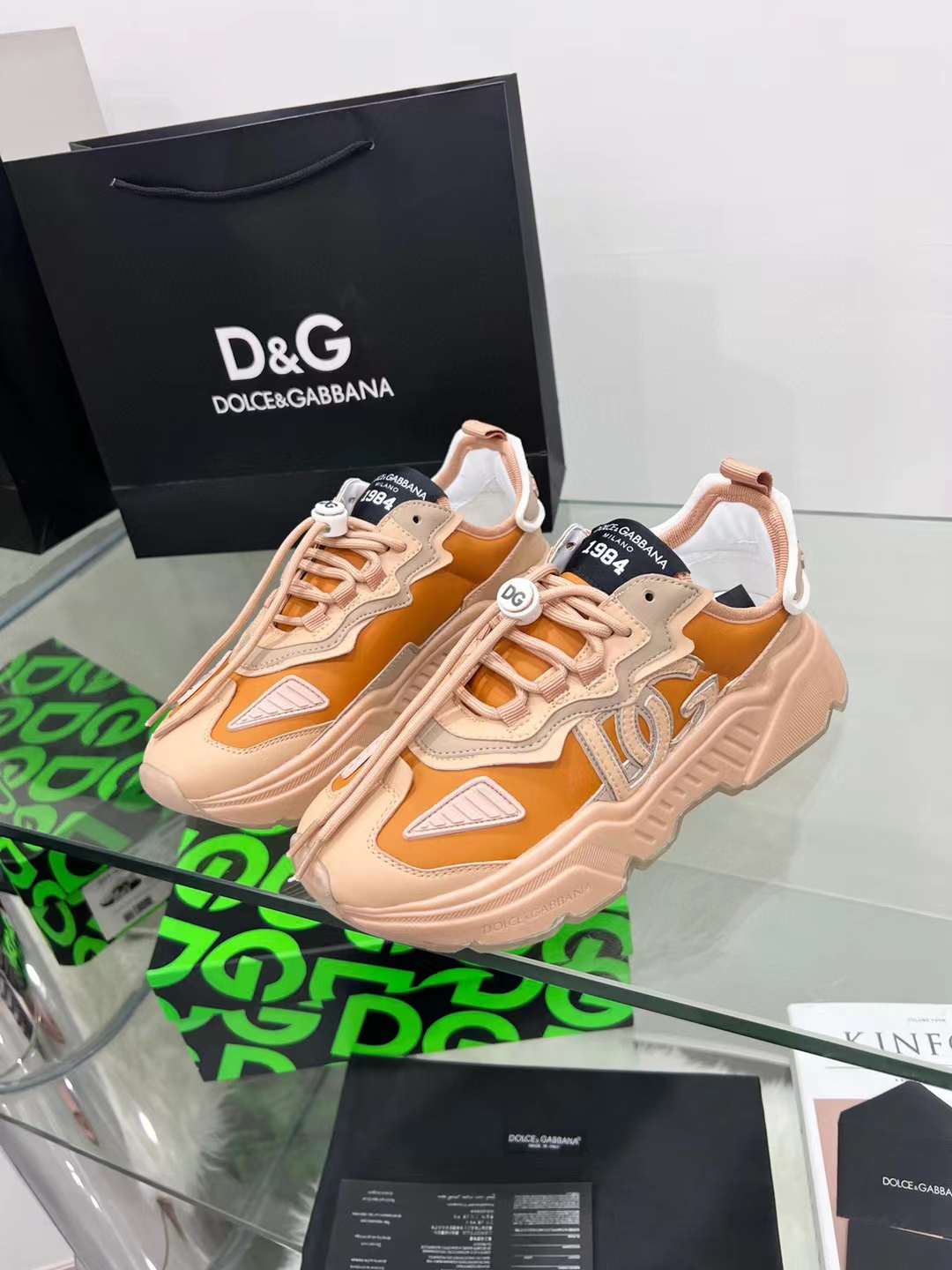 Men Women D*G Top Sneakers