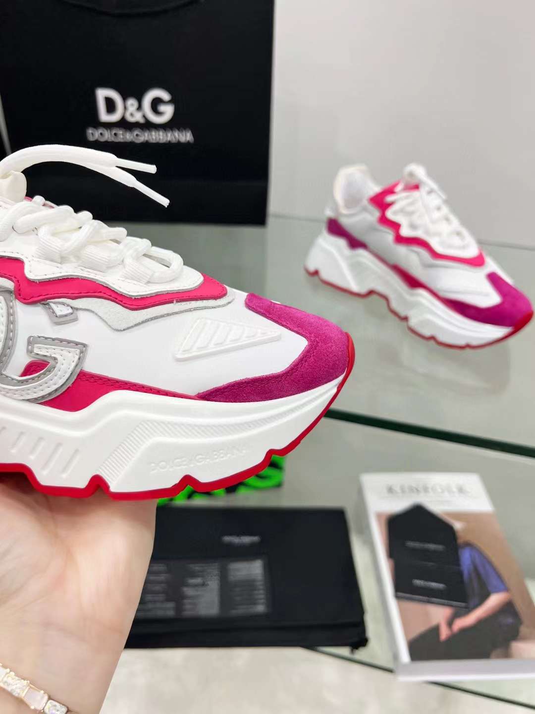 Men Women D*G Top Sneakers