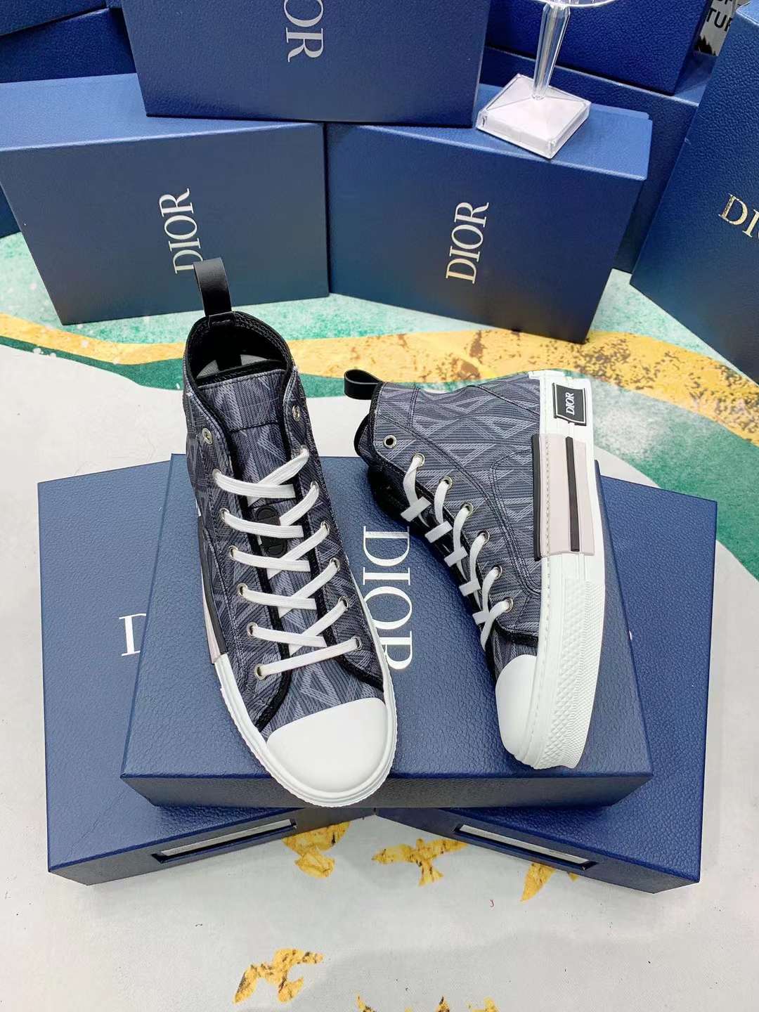 Men Women D*ior Top Sneakers （）
