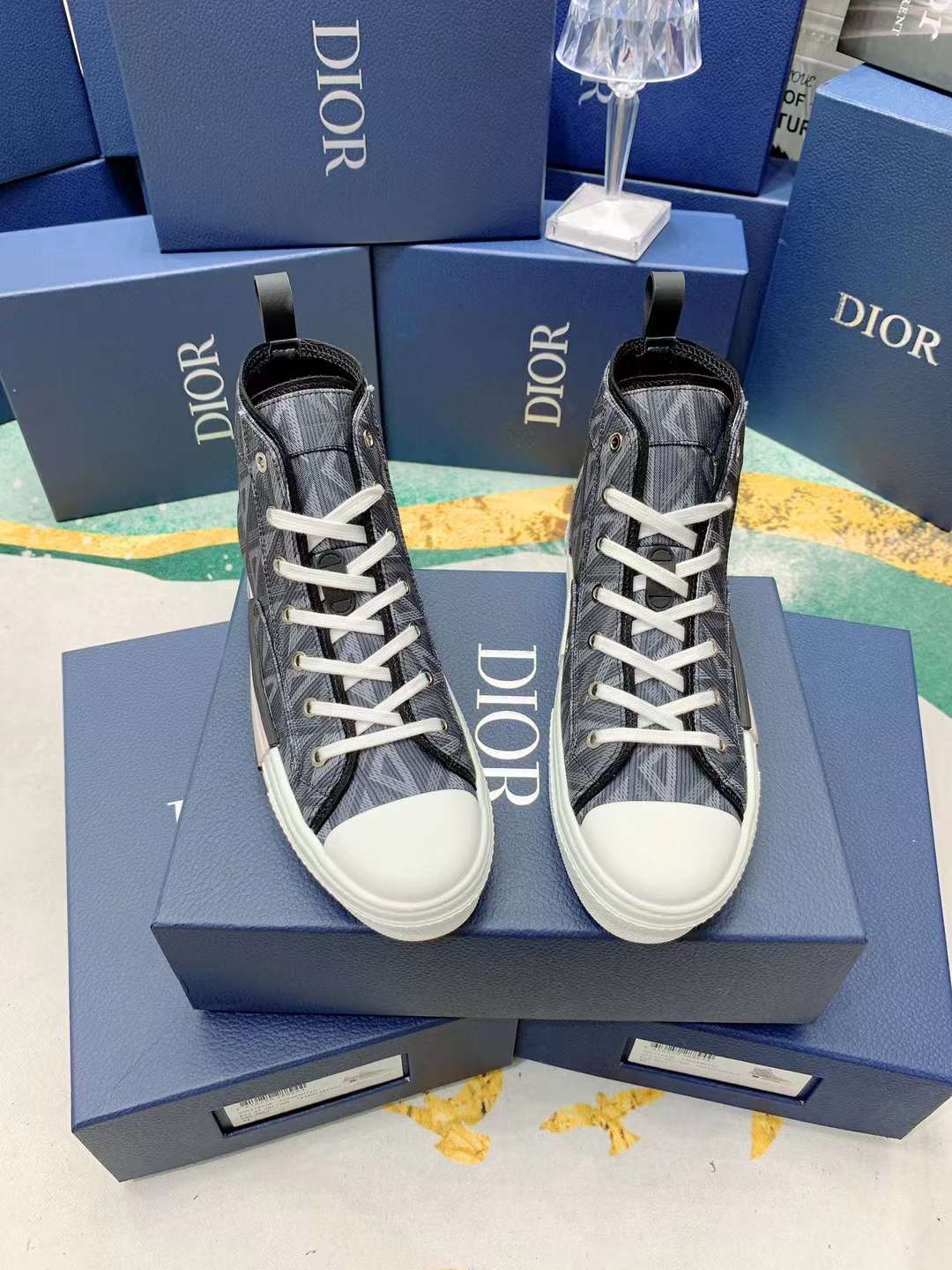 Men Women D*ior Top Sneakers （）