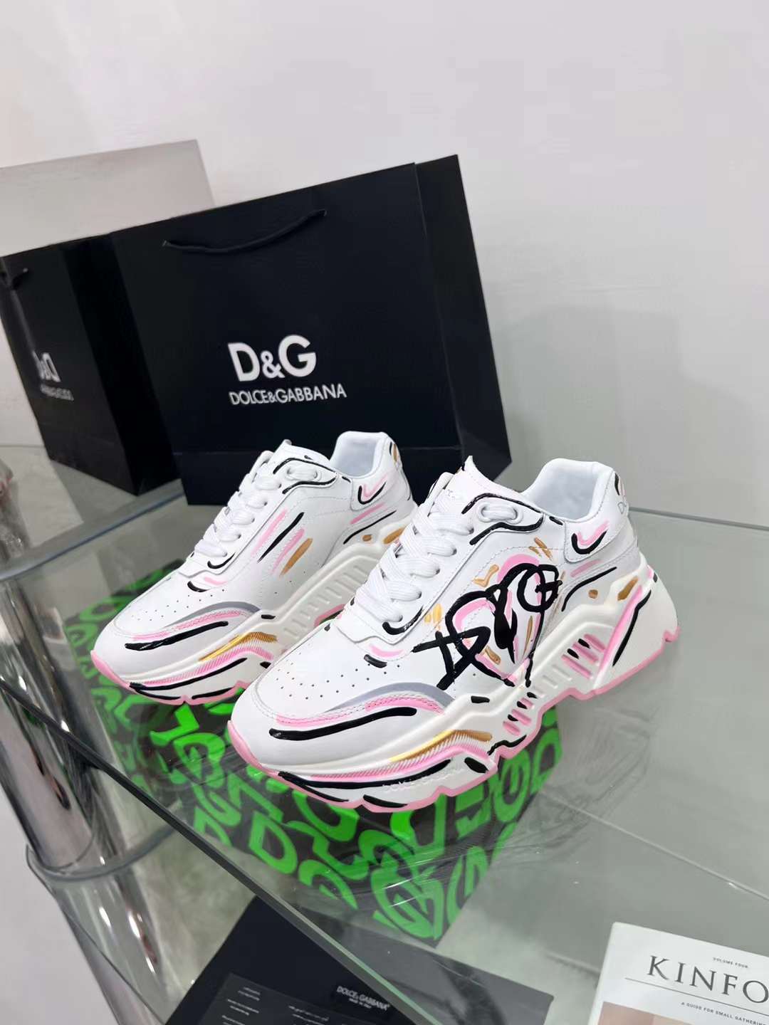 Men Women D*G Top Sneakers