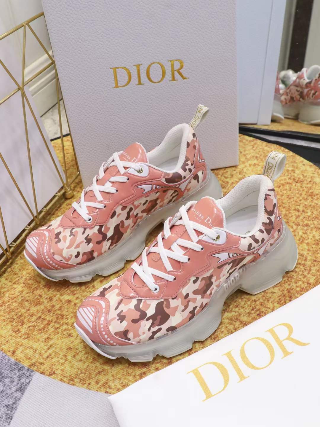 Men Women D*ior Top Sneakers （）