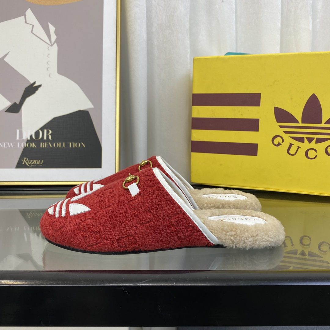 Women G*ucci A*didas Slippers Maikesneakers