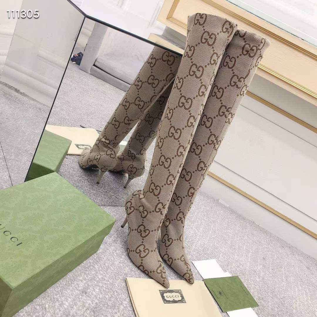 Women G*ucci Top Boots （）