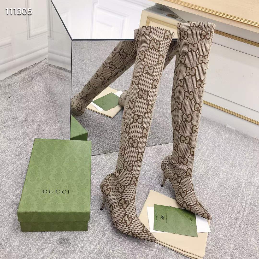 Women G*ucci Top Boots （）
