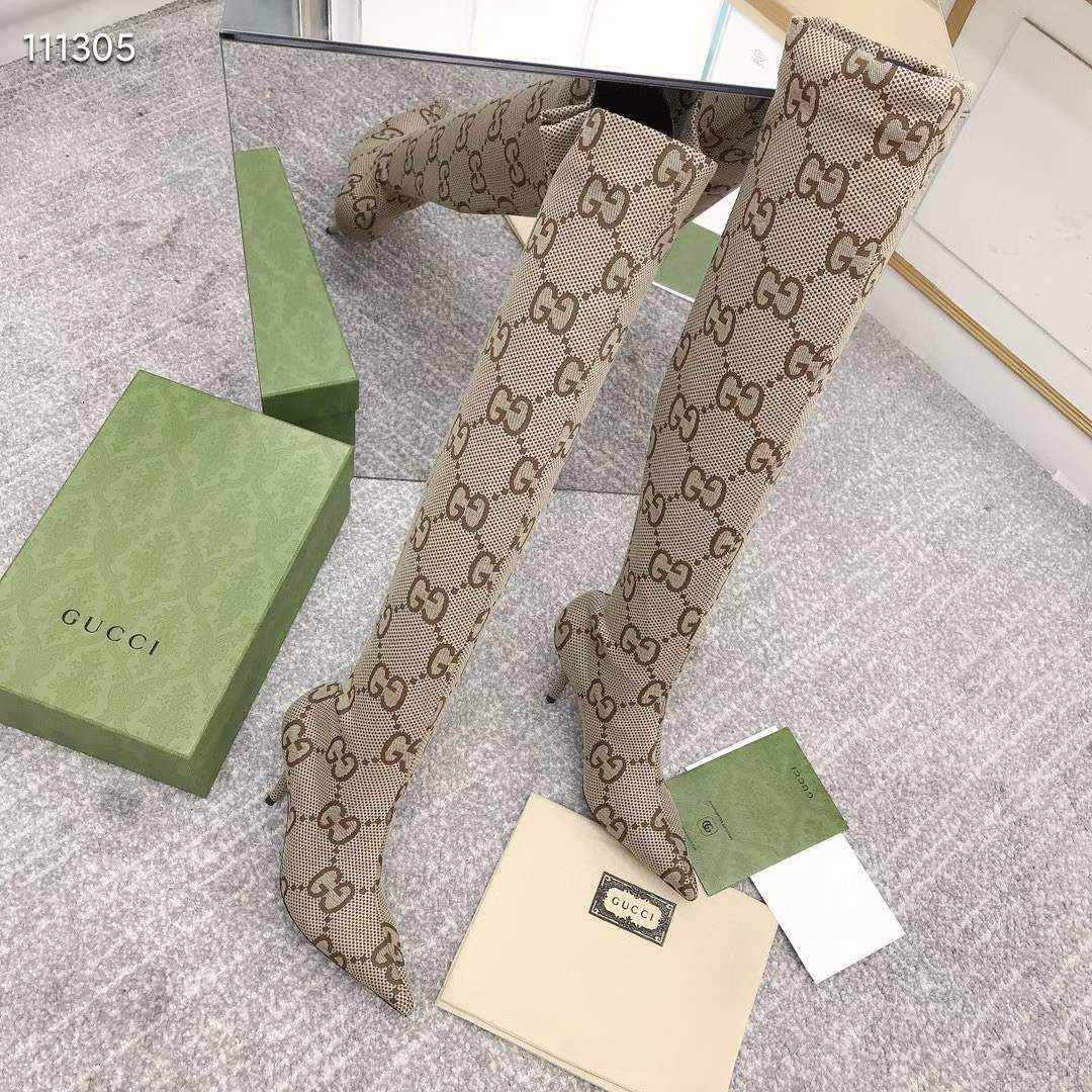 Women G*ucci Top Boots （）