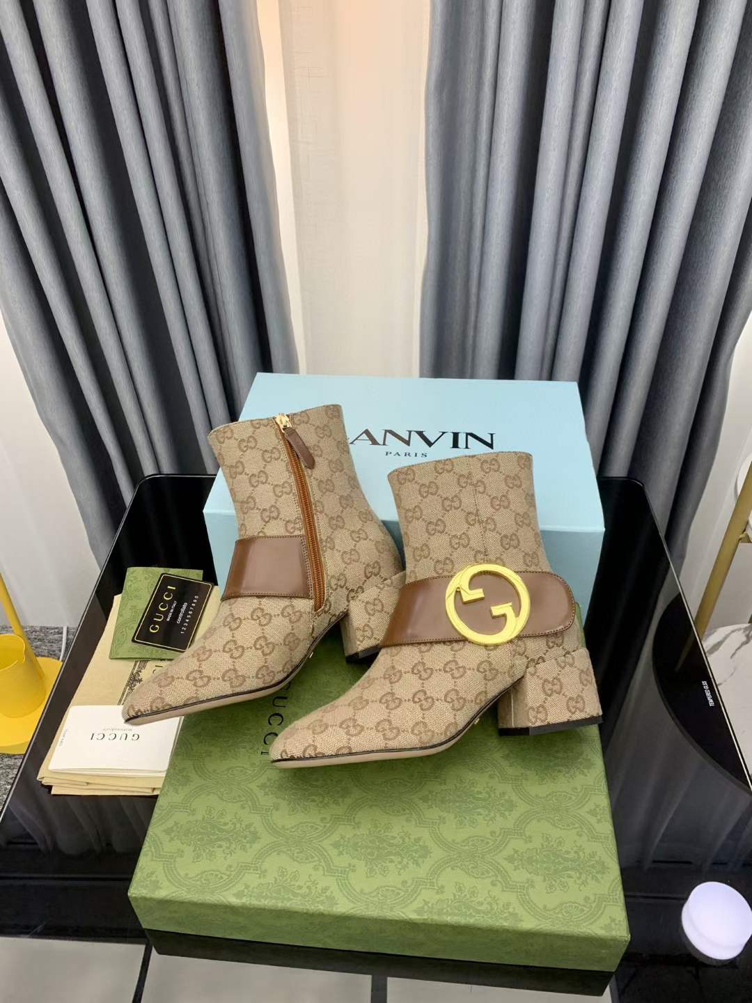 Women G*ucci Top Boots （）