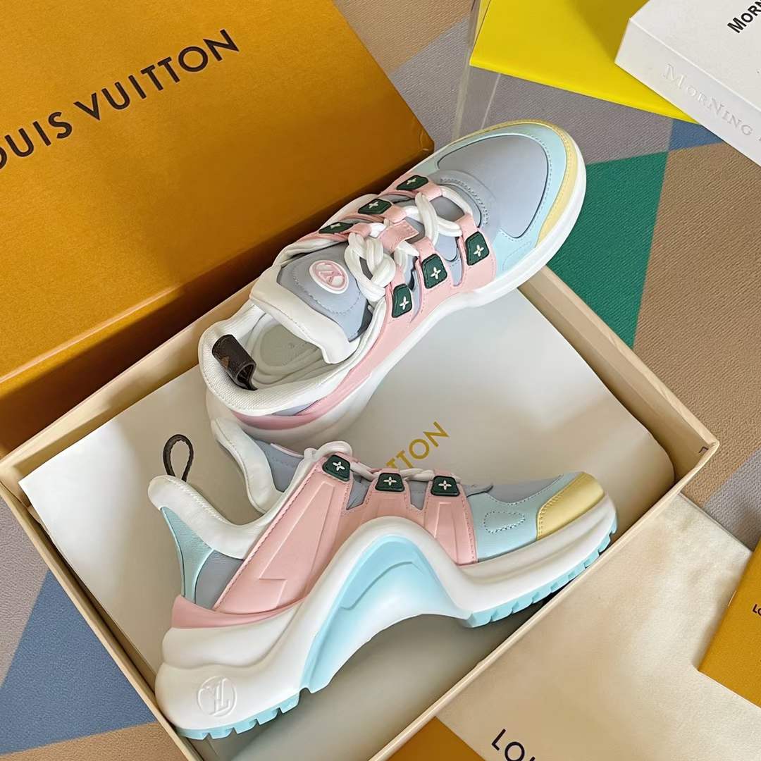 Women L*ouis V*uitton Top Sneaker Maikesneakers