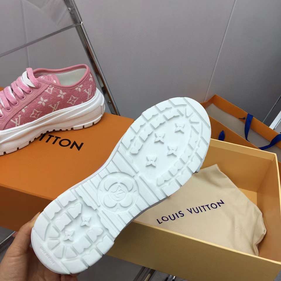 Women L*ouis V*uitton Top Sneaker Maikesneakers