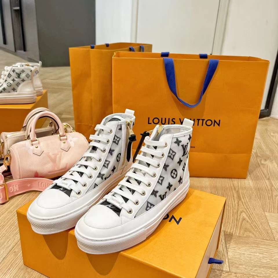 Women L*ouis V*uitton Top Sneaker Maikesneakers