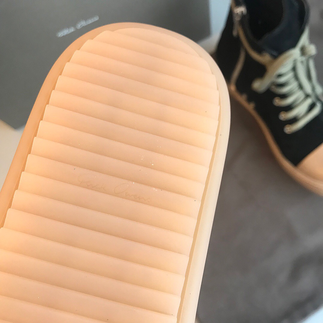 Men Women R*ick O*wens Top Sneaker