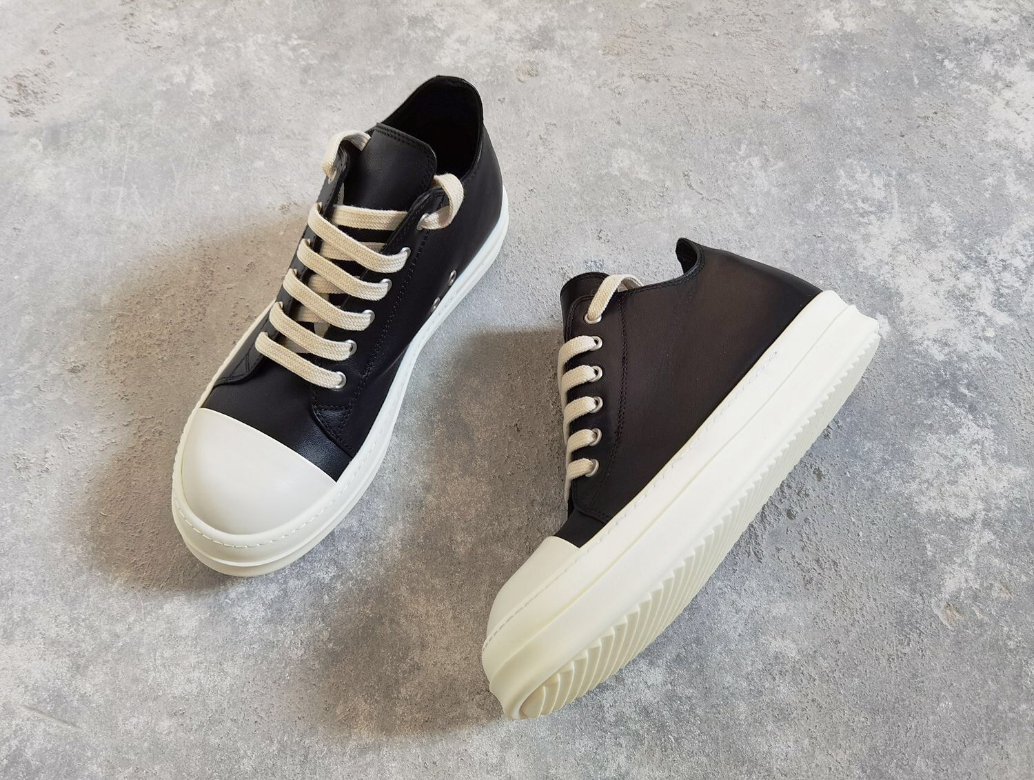 Men Women R*ick O*wens Top Sneaker