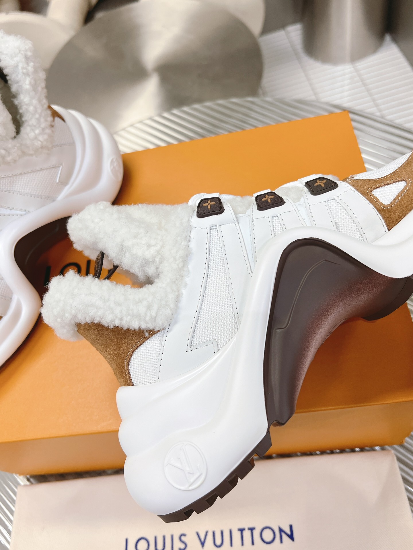 Women L*ouis V*uitton Top Sneaker Maikesneakers