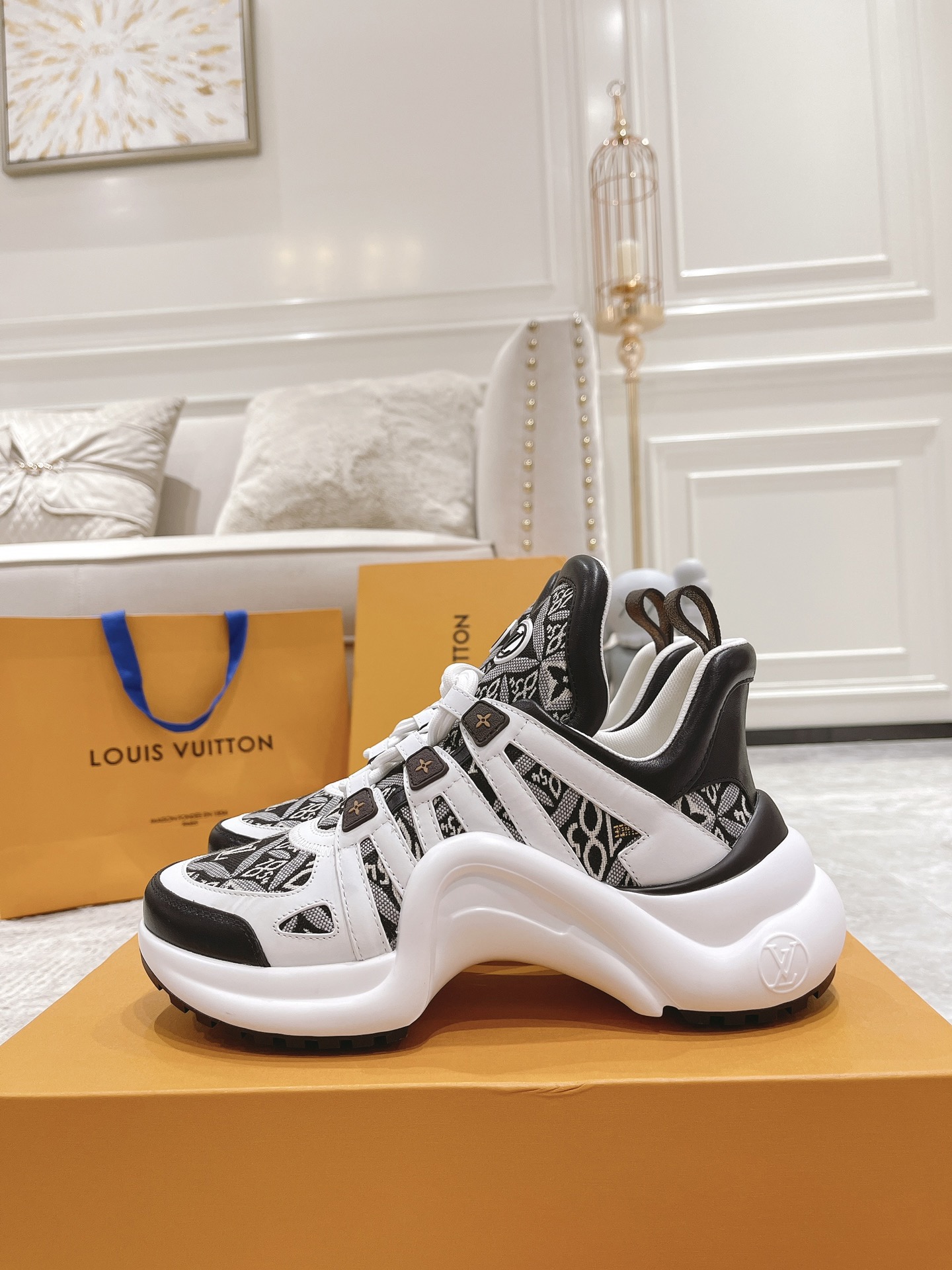 Women L*ouis V*uitton Top Sneaker Maikesneakers