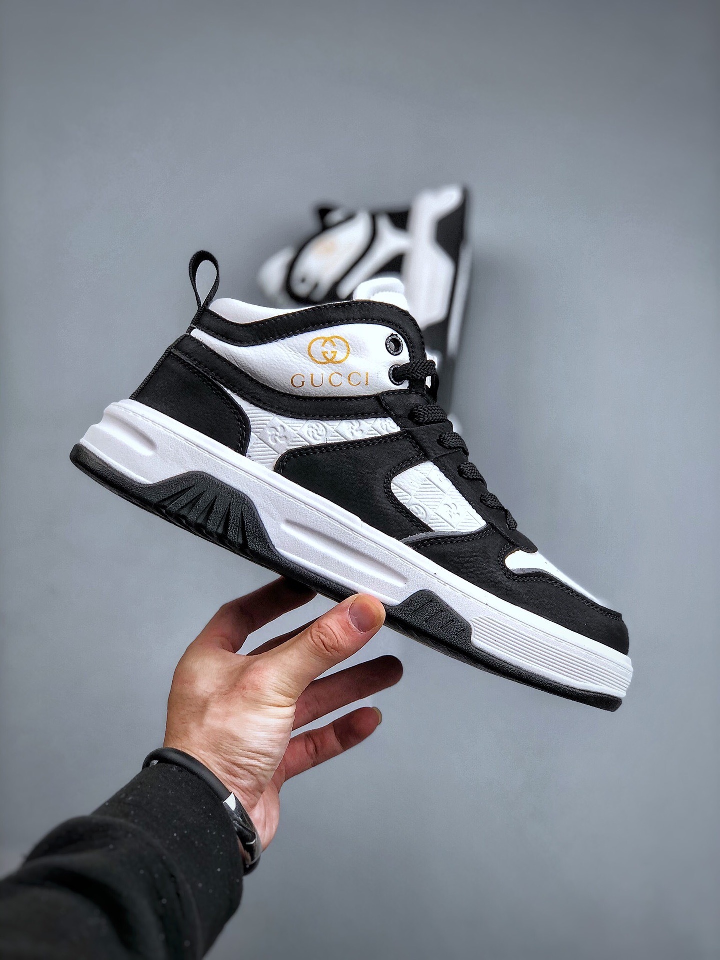 Men G*ucci Top Sneaker