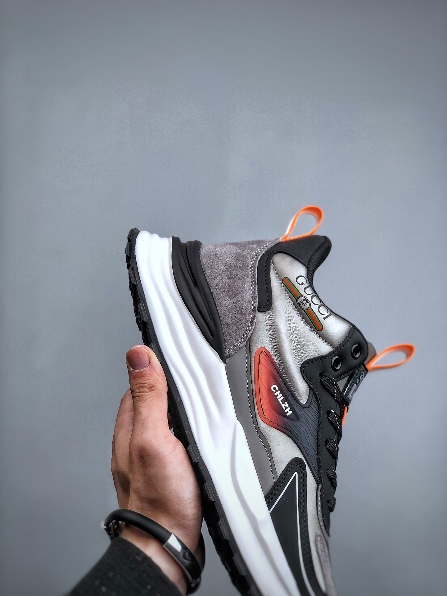 Men G*ucci Top Sneaker