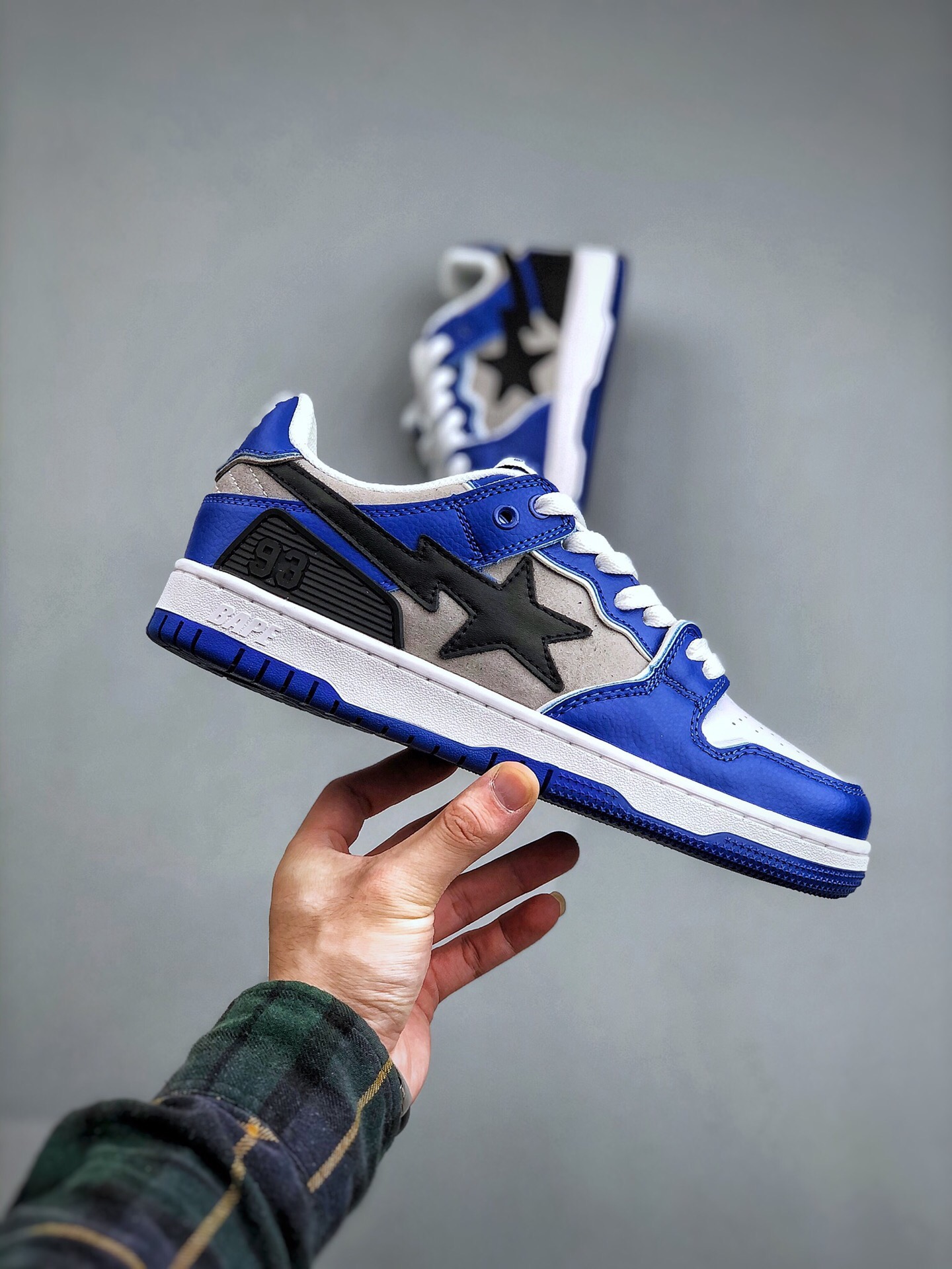 Men Women B*ape sta suede low Top Sneaker