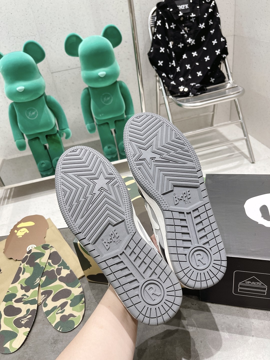 Men Women B*ape sta low Top Sneaker